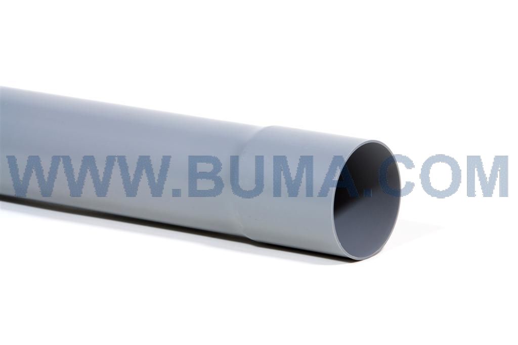 PVC buis 100 x 1.8 - 6 meter + lijmtromp (verlengd)