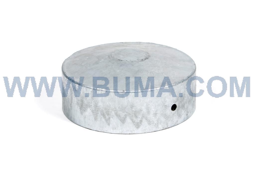 Paalmuts rond 175 mm