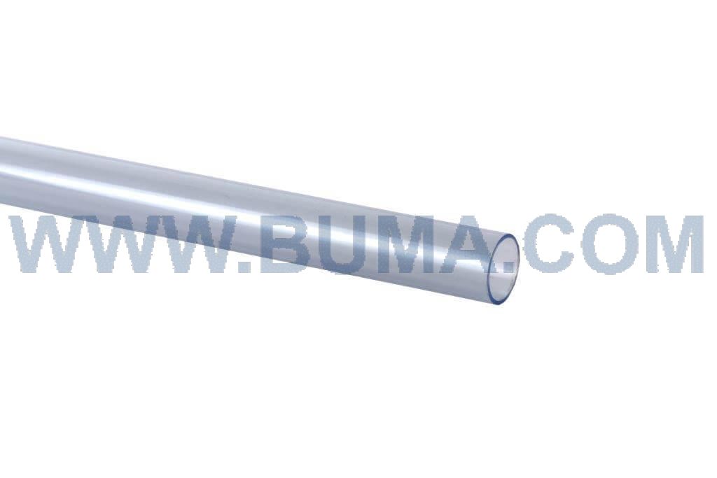 PVC drukbuis 75 x 3.6 PN10 - 5 meter (transparant)