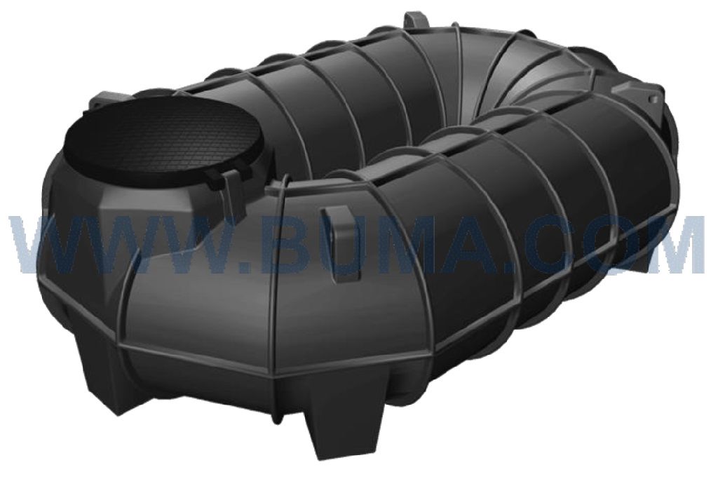 Kunststof tank Canotto 5.3 m³ (ondergronds)