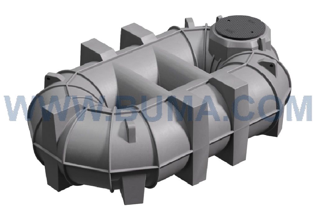 Kunststof tank Canotto 7.0 m³ (ondergronds)