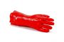 Handschoenen PVC donkerrood 45 cm