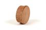 Eindstop 110 mm hout voor filterbuis