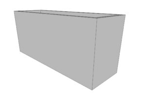 Zandvangput type SK1 350 x 110 x 150 cm