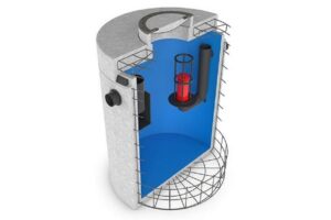 Olie benzine afscheider 1.5 liter 600 B125