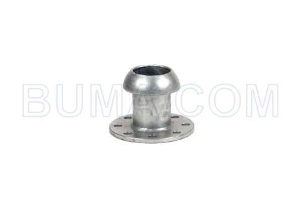 4" KKV + ronde flens (P)