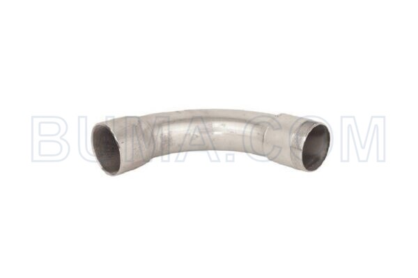 Bocht 90° 3" buitendraad x 2 1/2" binnendraad