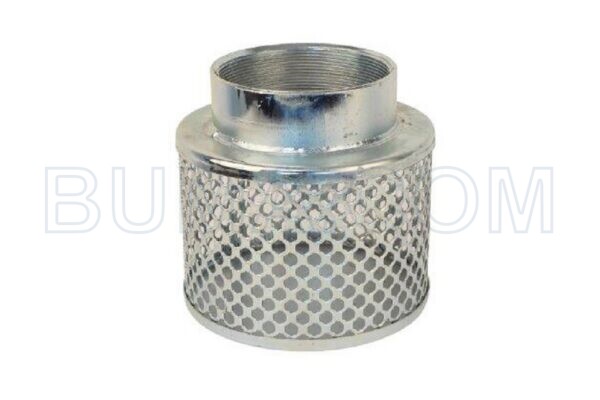Zuigkorf rond met 1 1/2" binnendraad