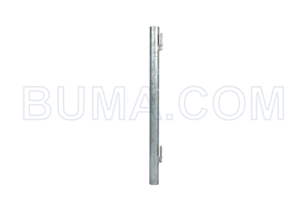 Paal 200 cm stoelhaak (incl. sluitdop)