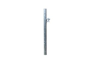 Paal 200 cm patentsluiting (incl. sluitdop)