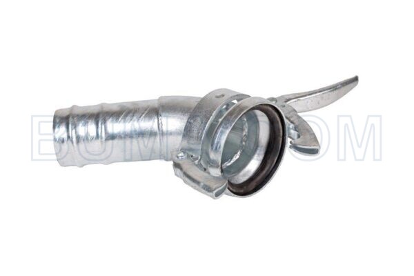 Bocht 45° 4" KKM + 4" tule (P)