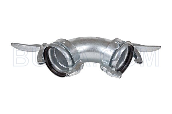 Bocht 90° 4" KKM + 4" KKM (P)